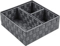 Posprica Woven Storage Baskets for Organizing, Small Baskets Cube Bin Container by Posprica
