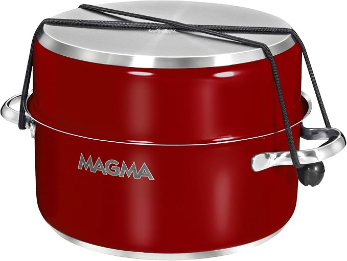 Magma 10 Piece Gourmet Nesting Stainless Steel Cookware Set - Image 3