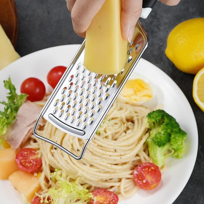 Cheese Grater, Sopito 3 Packs Stainless Steel Lemon Zester Grater - Image 2