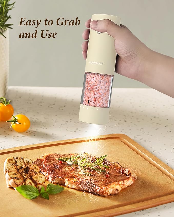 Electric Salt and Pepper Grinder Set - Image 9