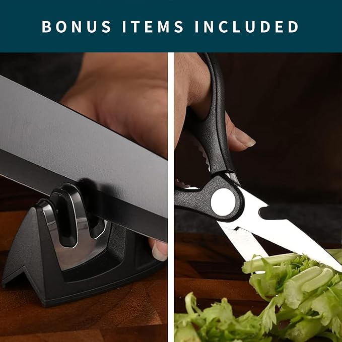 16-Piece Kitchen Knife Set - Image 9