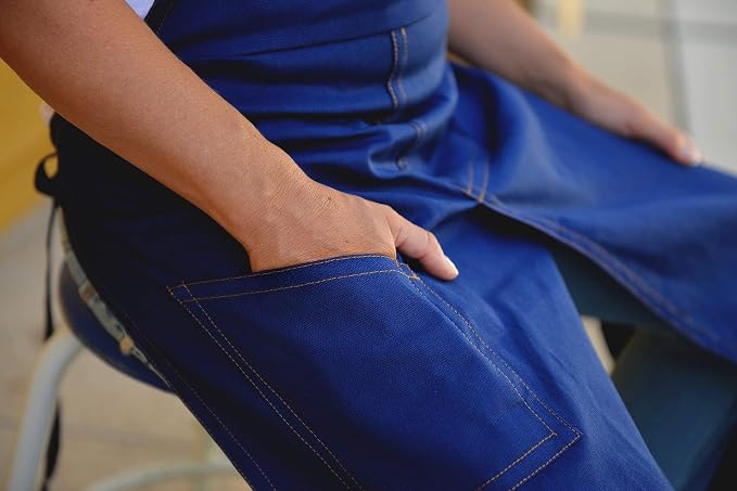 OLIVE GREEN, the original split apron - Image 10