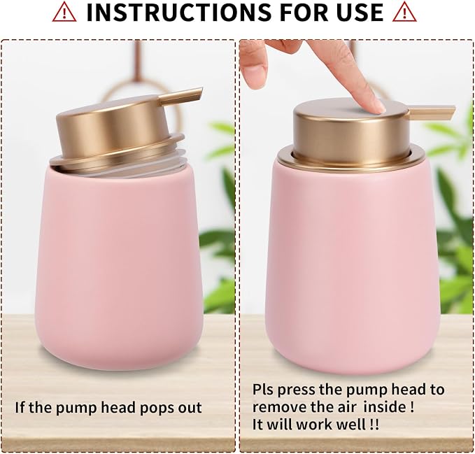 Soap Foaming Dispenser Ceramic - Image 4