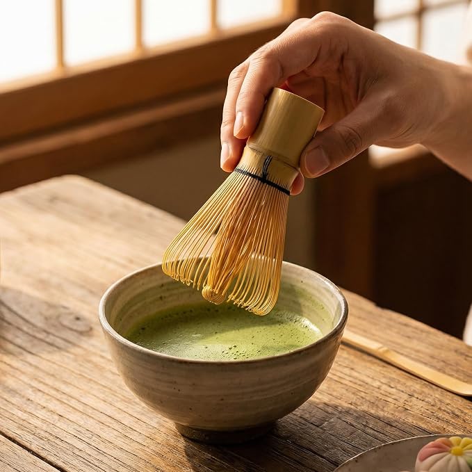 Clay&Fire Matcha Whisk, Handcrafted Bamboo Whisk - Image 8