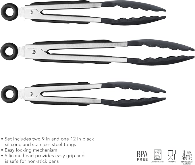 Tovolo Stainless Steel Tongs - Image 2