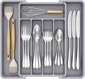 Lifewit Silverware Drawer Organizer, Expandable Utensil Tray by Lifewit