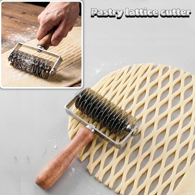 Pastry Lattice Roller Cutter - Image 2