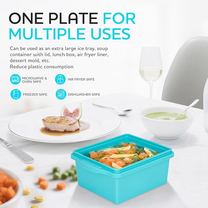 Xomoo 2 Cup Silicone Freezer Trays - Image 7