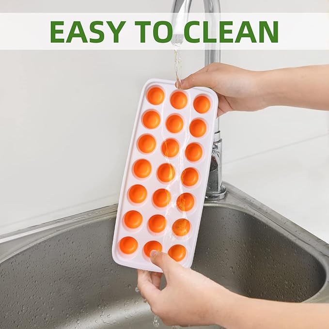 Ice Cube Trays with Lids BPA Free, Dishwasher Safe - Image 6