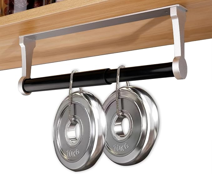 MONEER Paper Towel Holder Under Cabinet, Paper Towel Holder, Aluminum Alloy - Image 4