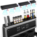 Foeacry Magnetic Stove Top Shelf 30"/24"/20", 3-Piece Silicone Over