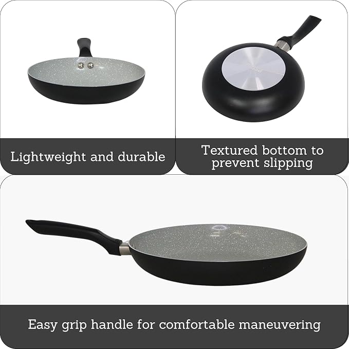 IMUSA 9.5" Premier Ceramic Nonstick Fry Pan - Image 2