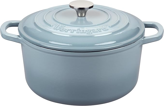 VORRINGARD Enameled Cast Iron Dutch Oven Pot by Unknown