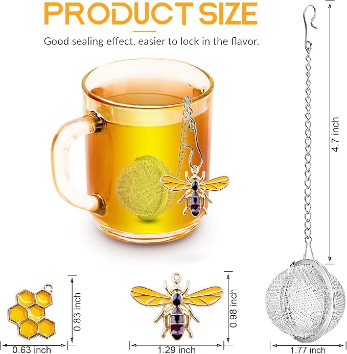 Tea Strainers for Loose Tea, Tea infuser - Image 3