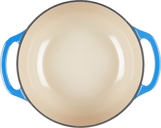 Lodge 4.5 Quart Enameled Cast Iron Dutch Oven - Image 3