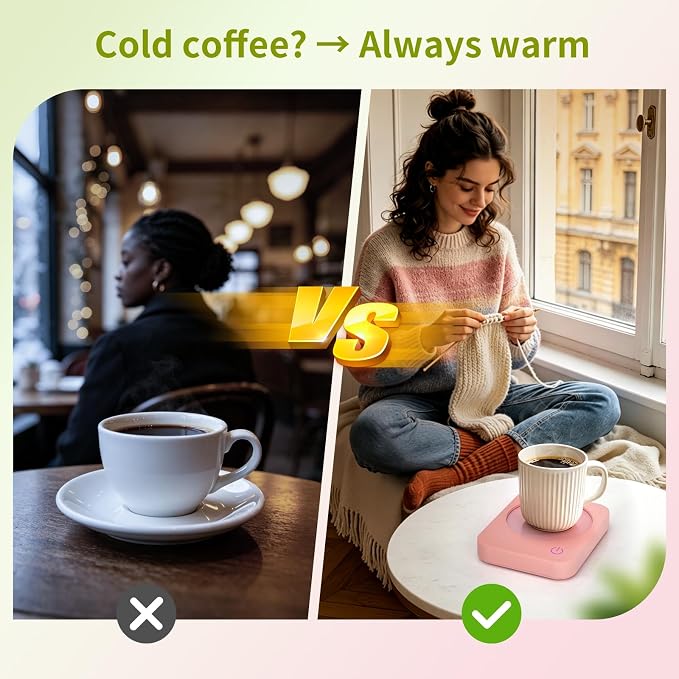 VOBAGA Coffee Mug Warmer for Desk - Image 4