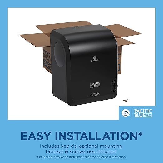Pacific Blue Ultra 8" High-Capacity Mechanical Paper Towel Dispenser by GP PRO - Image 5