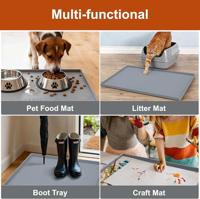 ukeetap Extra Thick Silicone Mat Waterproof - Image 8