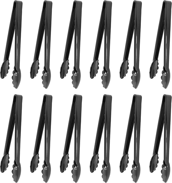New Star Foodservice 35513 Utility Tong, High Heat Plastic, 12 inch by NewStarFoodservice