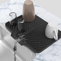 Silicone Drying Mat for Kitchen Counter, Dish Drying Rack Matt by JOOKKI