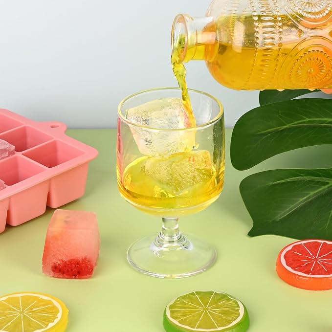 HUAKENER 2 Pack Silicone Ice Cube Tray, Medium Size Ice Cube Trays - Image 6