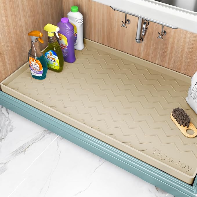 TigeJoy 22" x 22" Under Sink Mats by TigeJoy