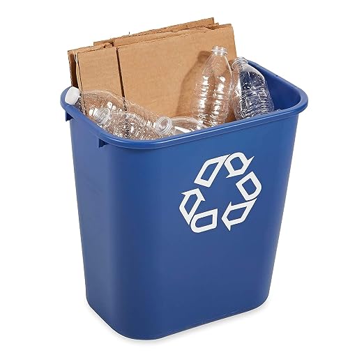 Rubbermaid Commercial Products Deskside Recycling Can, 7-Gallon/28-Quart - Image 5