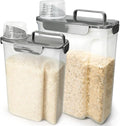 Komzon Rice Storage Containers, Airtight Cereal Containers Storage, BPA Free by Komzon