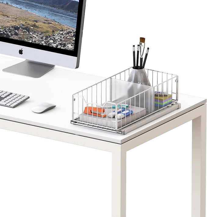 Simple Houseware Pull-Out Cabinet Sliding Basket Organizer, 17.2" D x 9.7" W x - Image 9