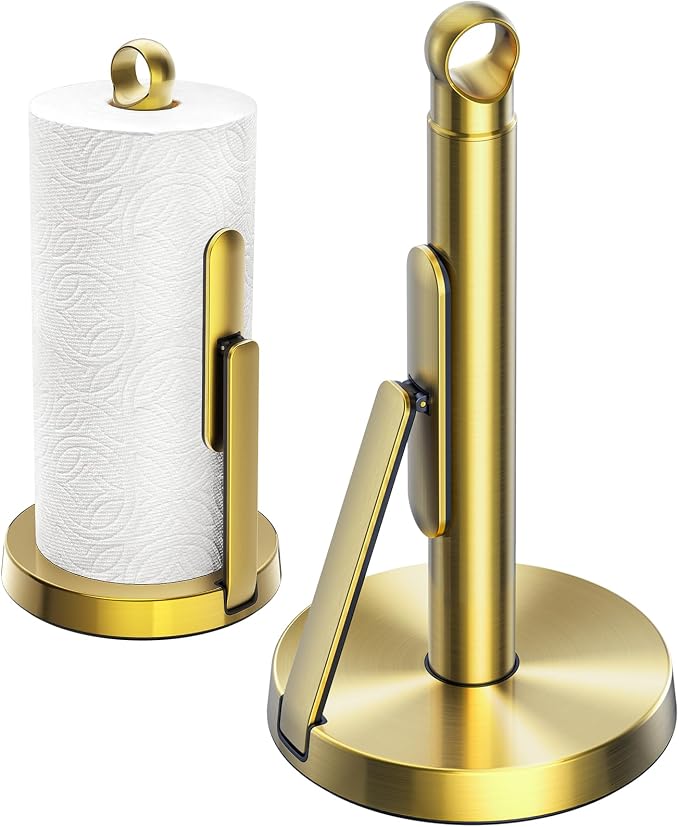 theaoo Heavy-Duty Stainless Steel Paper Towel Holder - Image 9