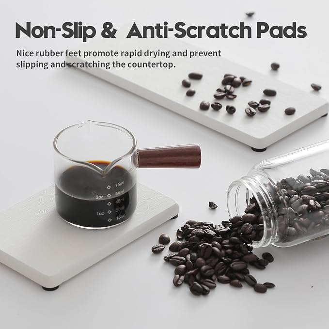Razborci 3PCS Bathroom Sink Vanity Trays, Quick Stone Drying Mat Dish Soap - Image 5