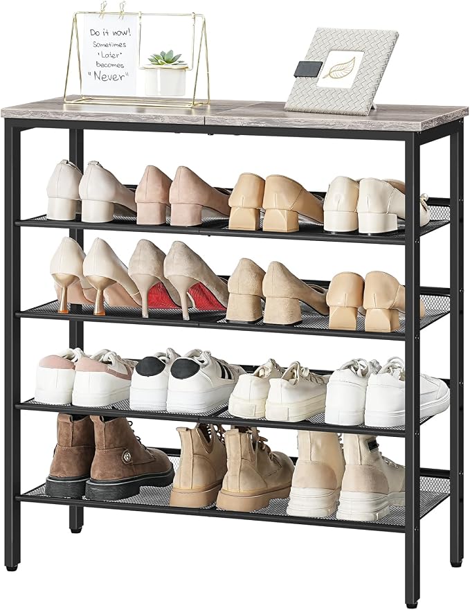 HOOBRO Shoe Rack for Entryway, 5-Tier Shoe Organizer - Image 8