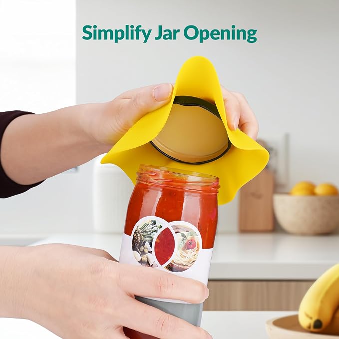 NIHOME Silicone Jar Opener – 6 Inch Large Anti-Slip Grip Pads, Premium 100% - Image 8