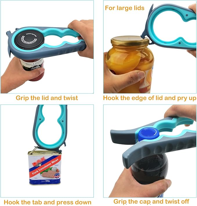 Otstar Jar Opener & Bottle Opener Set - Image 3