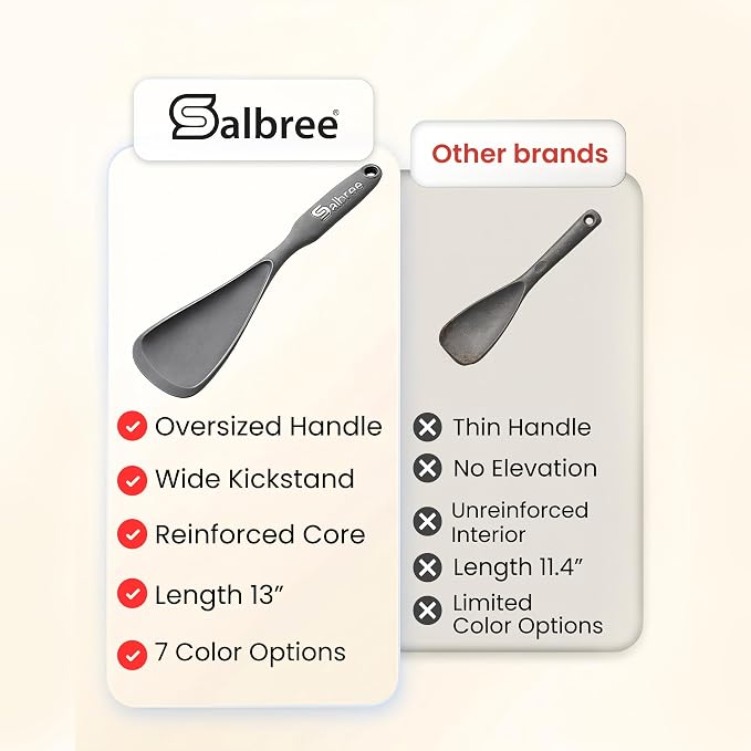 Silicone Spoon Spatula for Cooking - Image 3