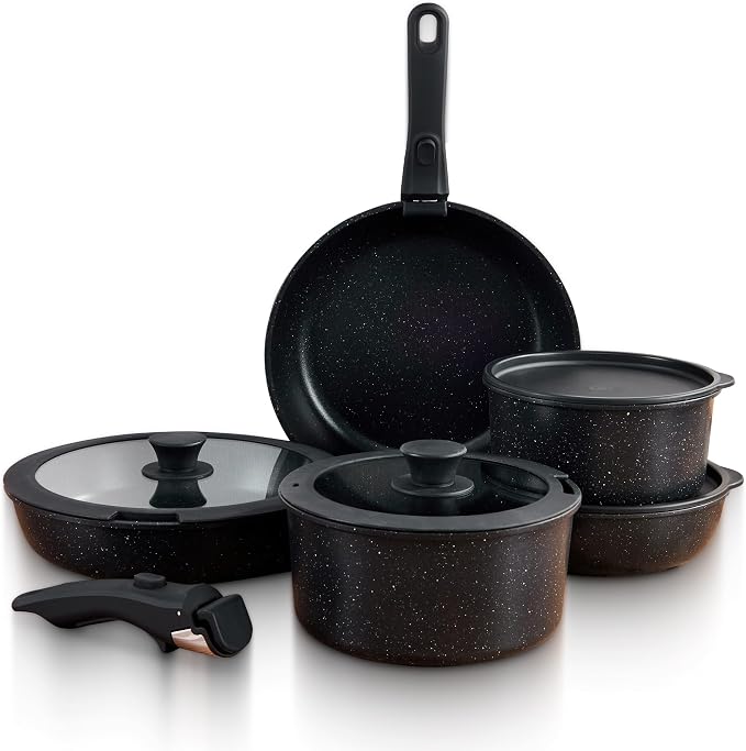 GOURMETIFIC® Pots and Pans Cookware Set by Unknown