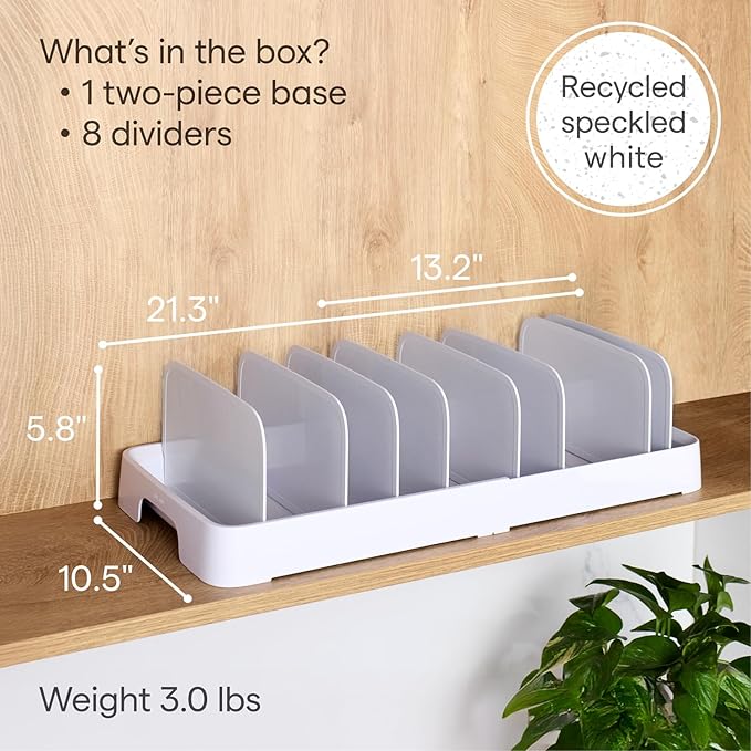 YouCopia StoraLid Expandable Food Container Lid Organizer - Image 5