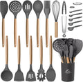 MIBOTE 17 Pcs Silicone Cooking Kitchen Utensils Set by MIBOTE