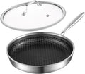 DELARLO 10 inch Tri-Ply Stainless Steel Frying Pan by DELARLOCOOKWARE