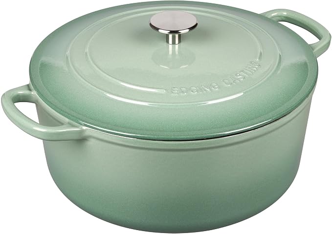 EDGING CASTING Enameled Cast Iron Dutch Oven Pot - Image 5
