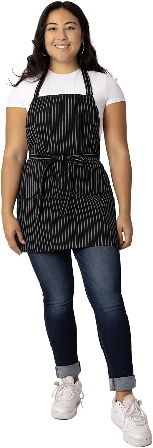 Chef Works Unisex Three Pocket Apron - Image 3