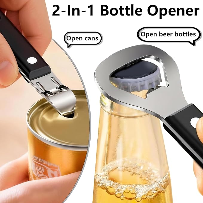 Can Opener Set With 1 Bottle Opener 2 Vegetable Peeler 1 Heavy Duty Kitchen - Image 6