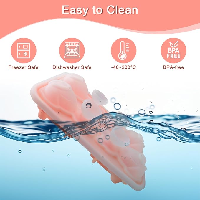 3D Cat Ice Cube Mold Silicone Large Ice Cube Tray - Image 3