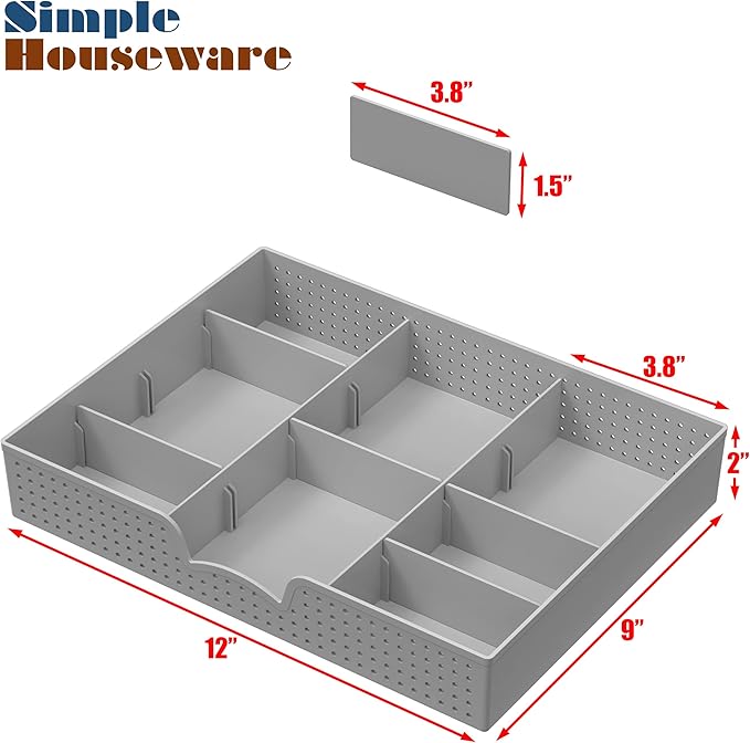 Simple Houseware Drawer Organizer Tray - Image 7