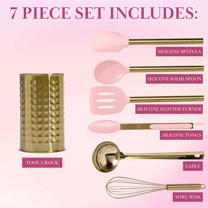 Paris Hilton Kitchen Set Tool Crock - Image 4