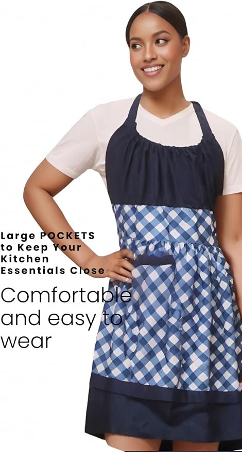 Lovely Flower Pattern Retro Aprons - Image 3