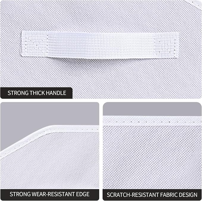 Homsorout Closet Baskets for Shelves Trapezoid - Image 7