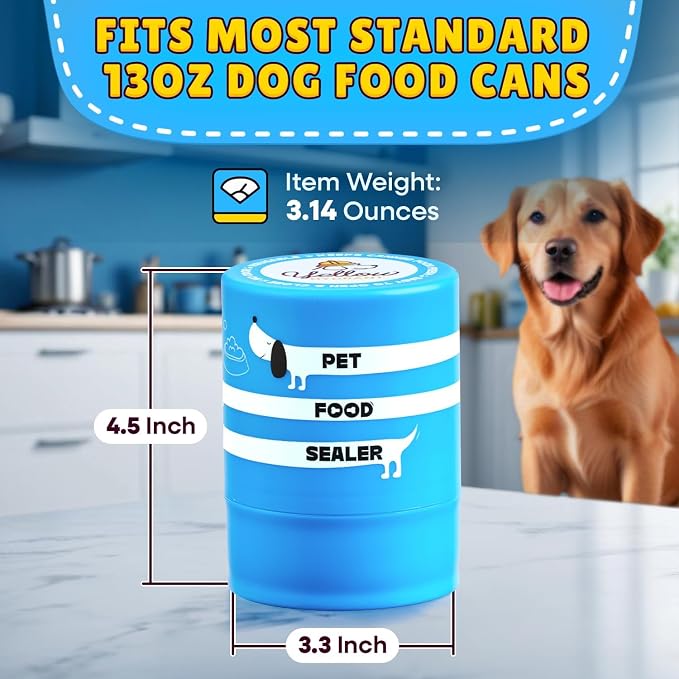 The Original Canned Dog Food Storage Container Patent Pending Reusable Airtight - Image 2