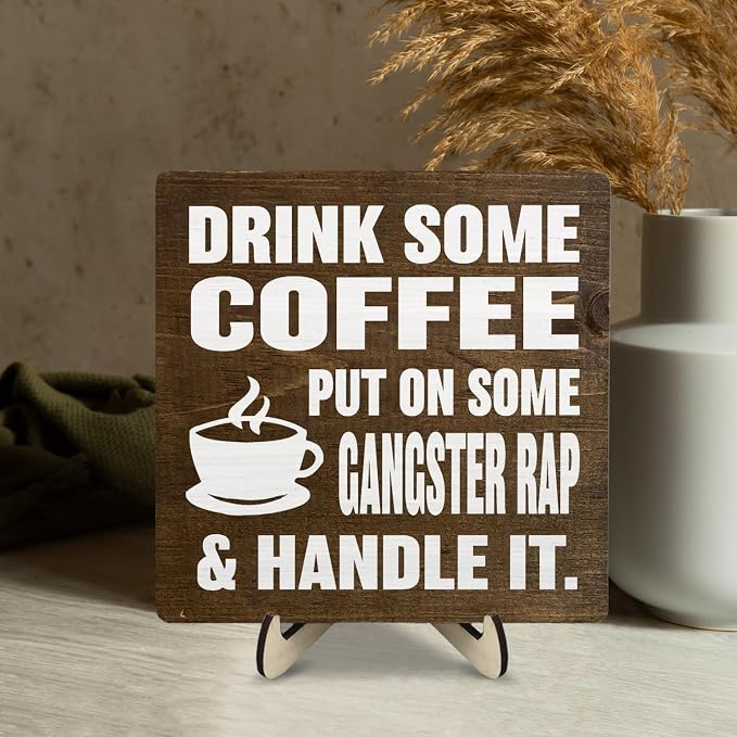 Coffee Bar Sign Plaque, Coffee Signs - Image 7