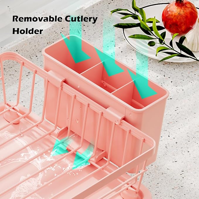 Small Dish Drying Rack, Space Saving Dish Racks - Image 3